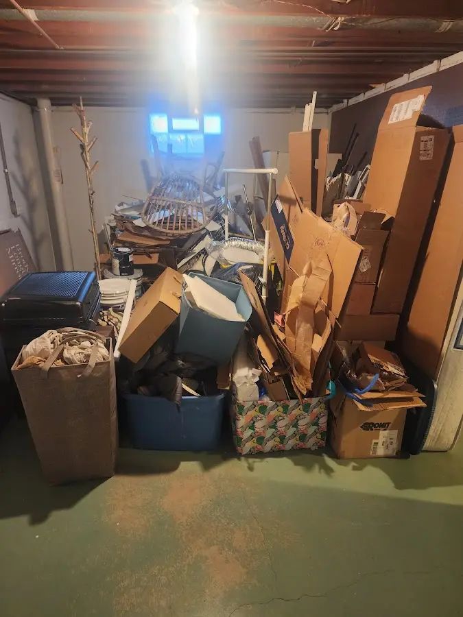 Roll-off dumpster container at job site for Construction Dumpster Rental in Point Baker